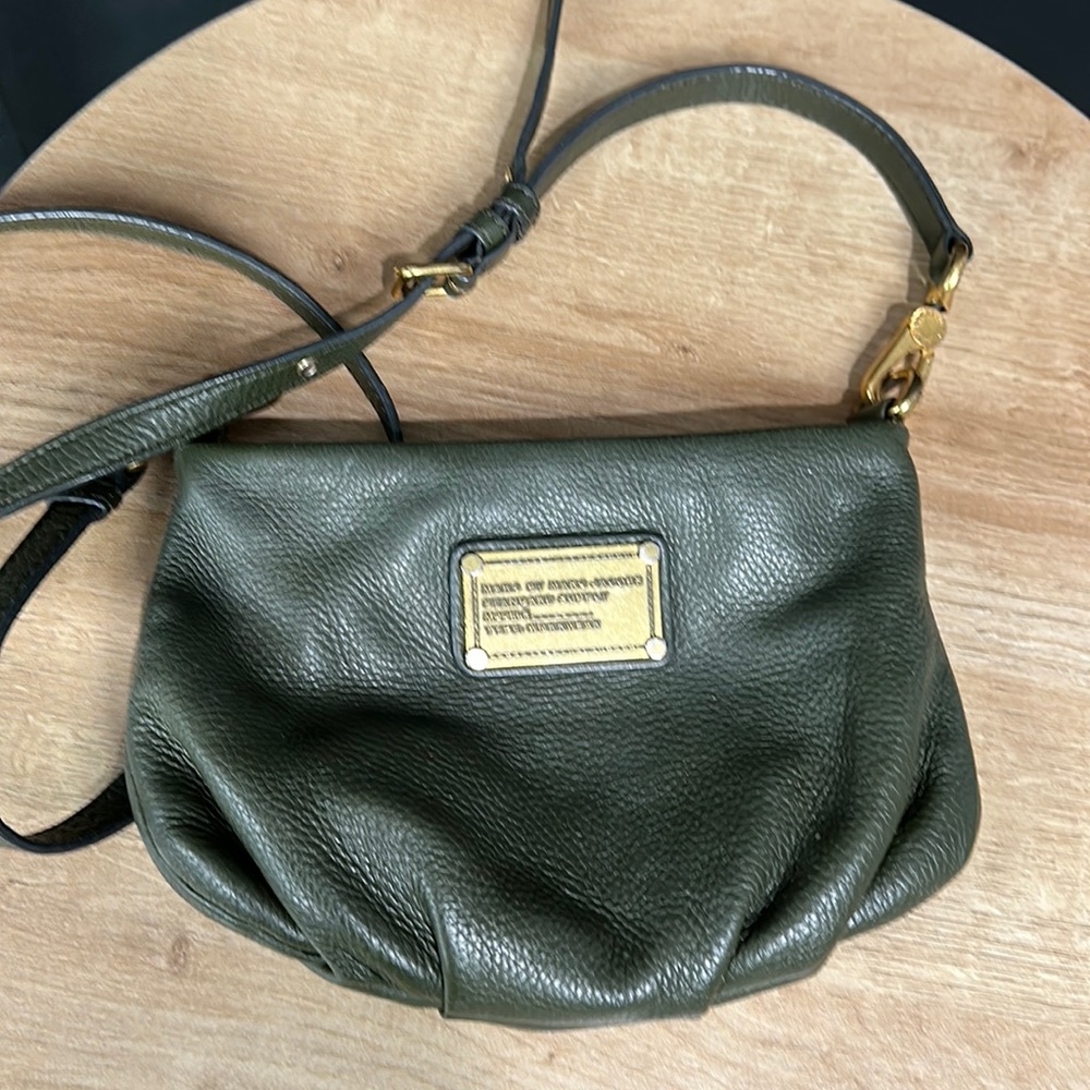 Marc by Marc Jacobs olive crossbody bag